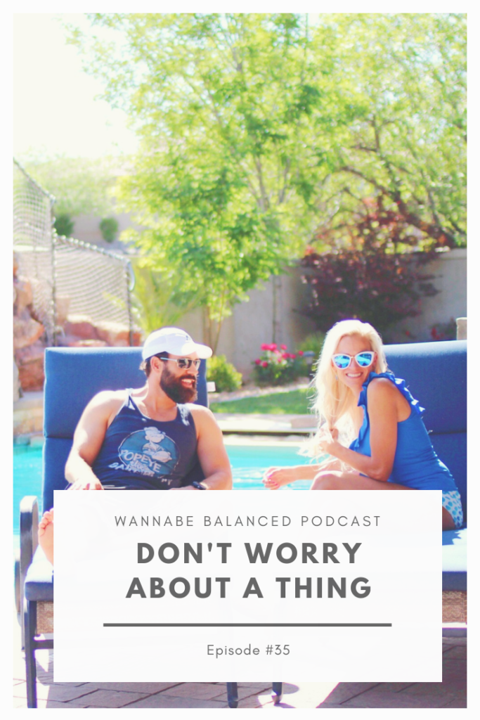 Crystal and Sean Escobar discuss how thoughts can eat you away but they can also make your WELL, on top US podcast Wannabe Balanced