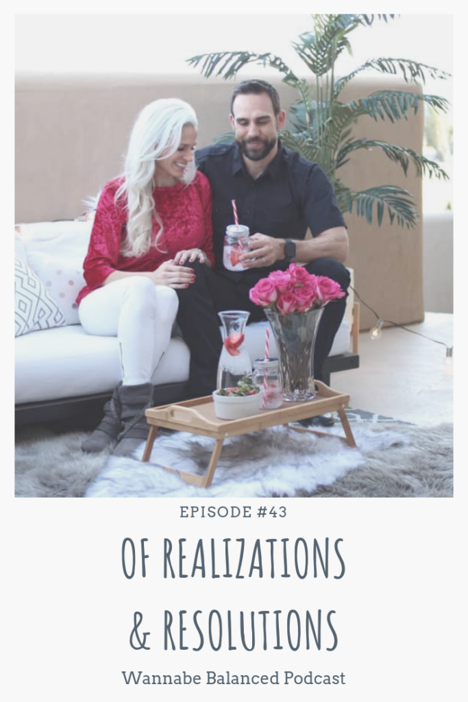 Crytal and Sean Escobar talks about realizing their faith transition and making new resolutions, on top US podcast Wannabe Balanced